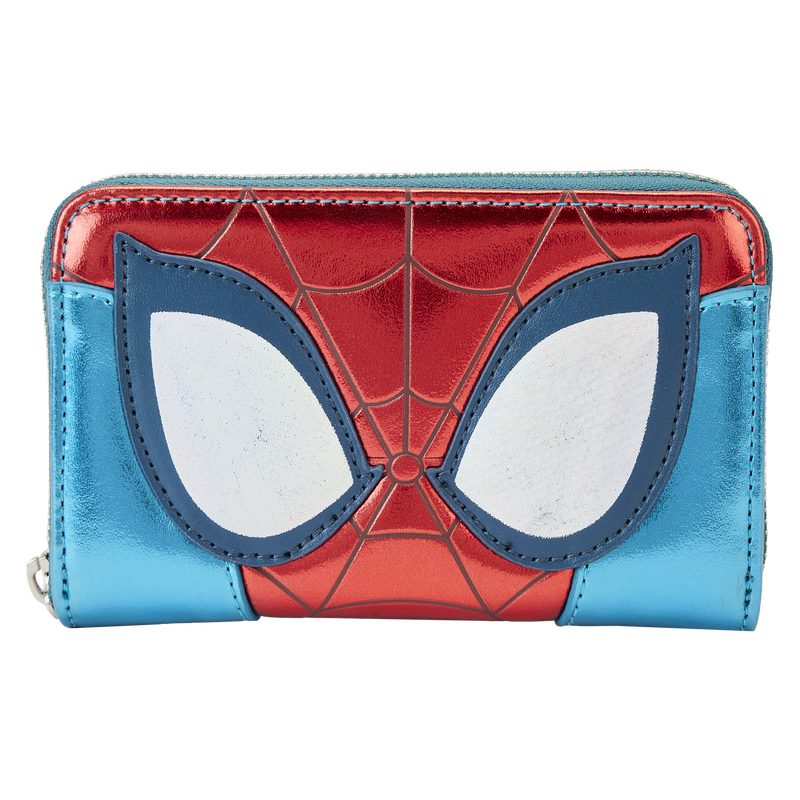 Marvel Metallic Spider-Man Zip Around Wallet