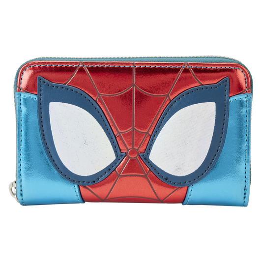 Marvel Metallic Spider-Man Zip Around Wallet