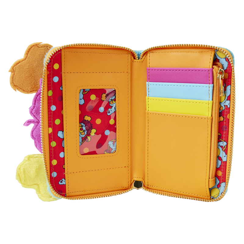 Popples Cosplay Plush Zip Around Wallet