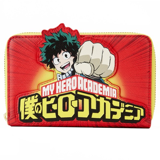 My Hero Academia Izuku Punch Zip Around Wallet