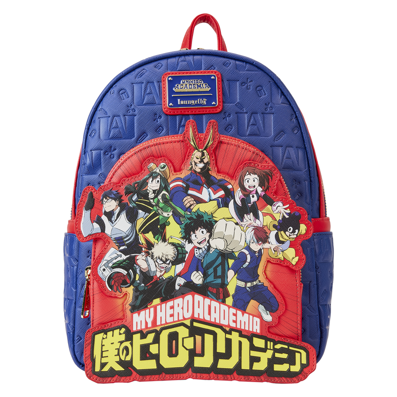 My Hero Academia Group Debossed Logo Mini Backpack