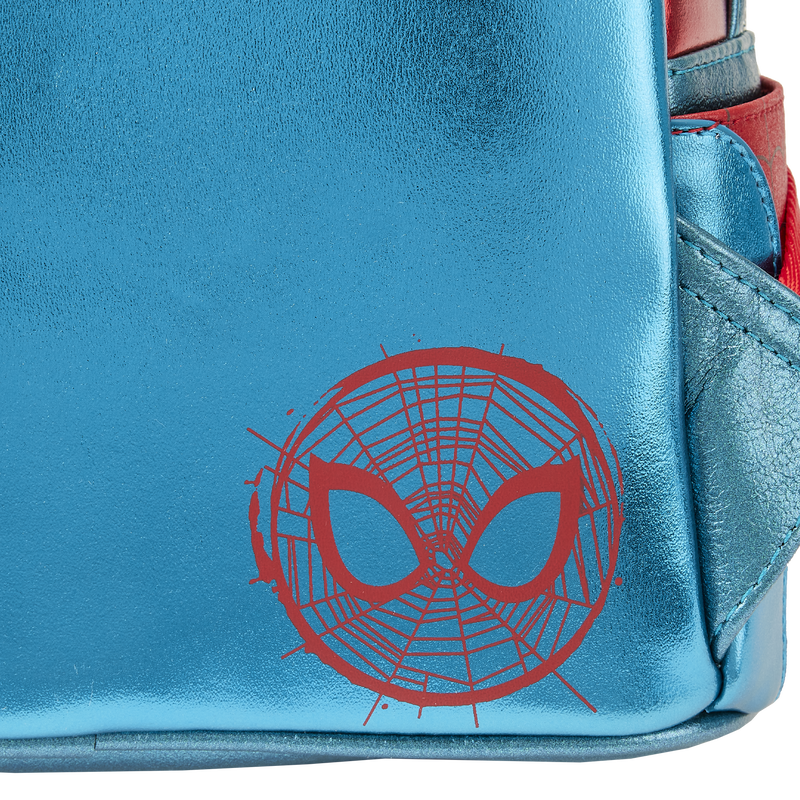 Marvel Metallic Spider-Man Cosplay Mini Backpack