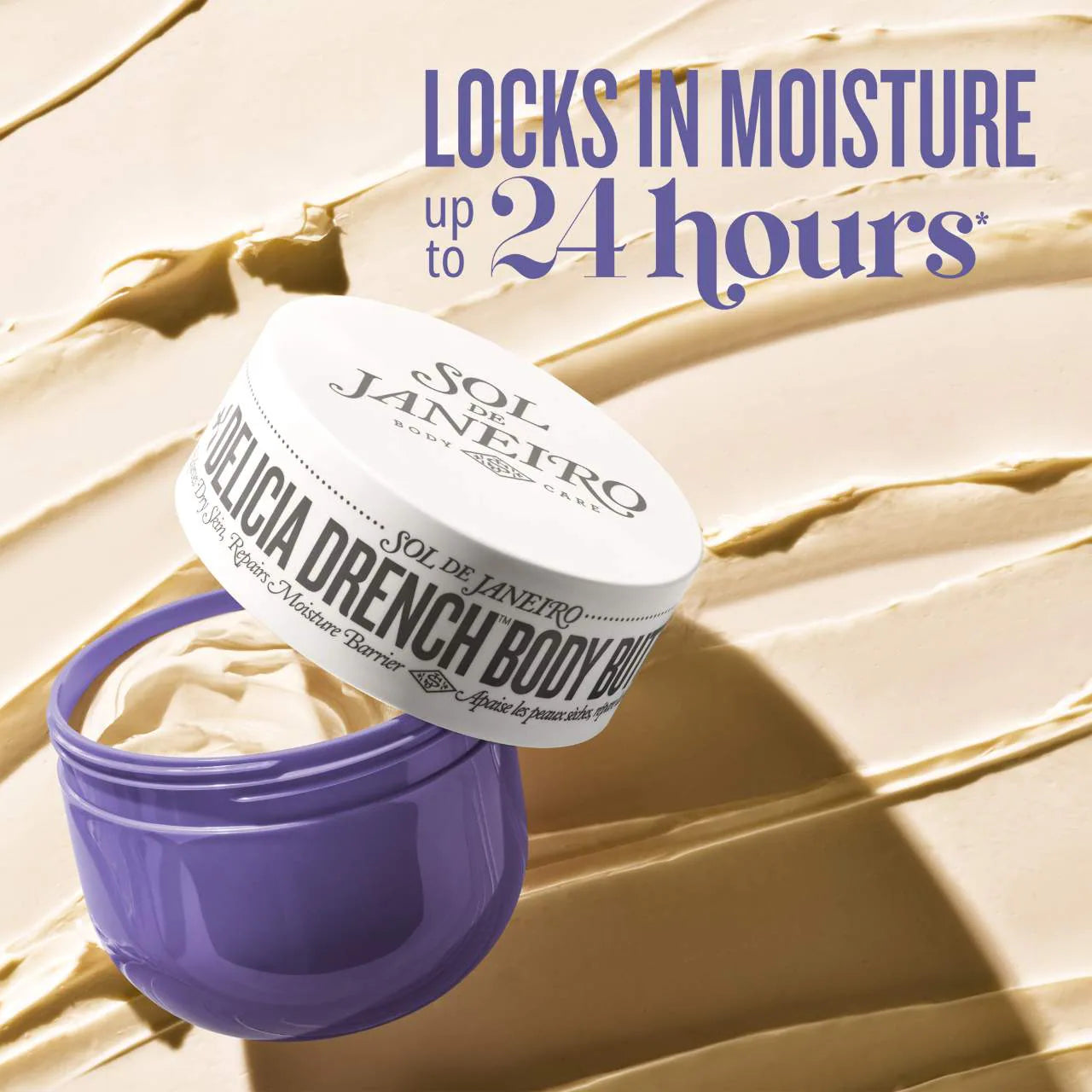 Mini Delícia Drench™ Body Butter for Intense Moisture and Skin Barrier Repair - 75mL