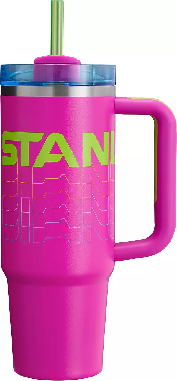 Stanley 30 oz. Quencher H2.0 FlowState Tumbler – Reverb Collection - Vivid Violet Reverb