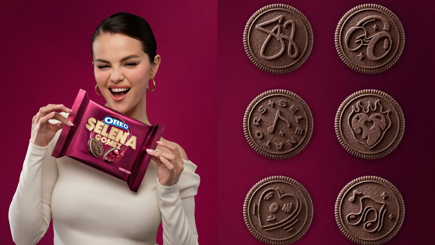 GALLETAS OREO SELENA GOMEZ