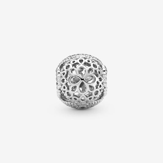 Openwork Flower Charm