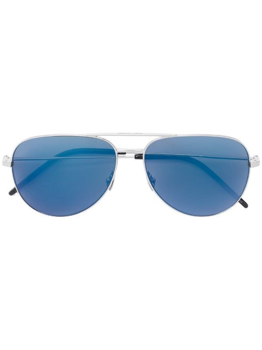 Saint Laurent Lentes Aviator Clásicos Azules