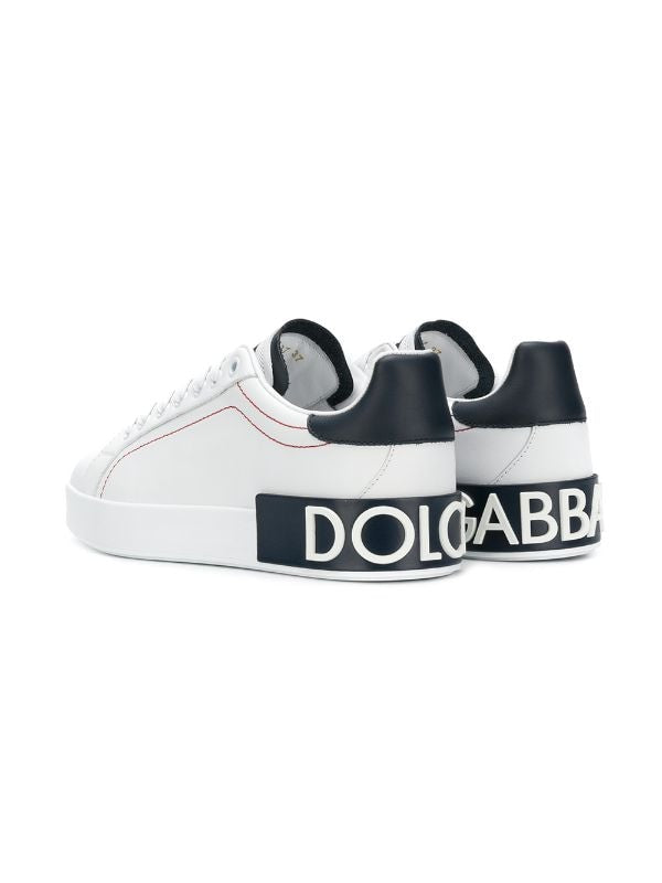 D&G Tenis Hombre Dos-Tonos Piel Negros