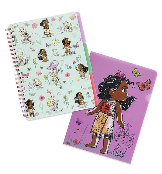 Disney set folder + libreta princesas
