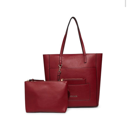 Steve Madden Set Bolso Vino