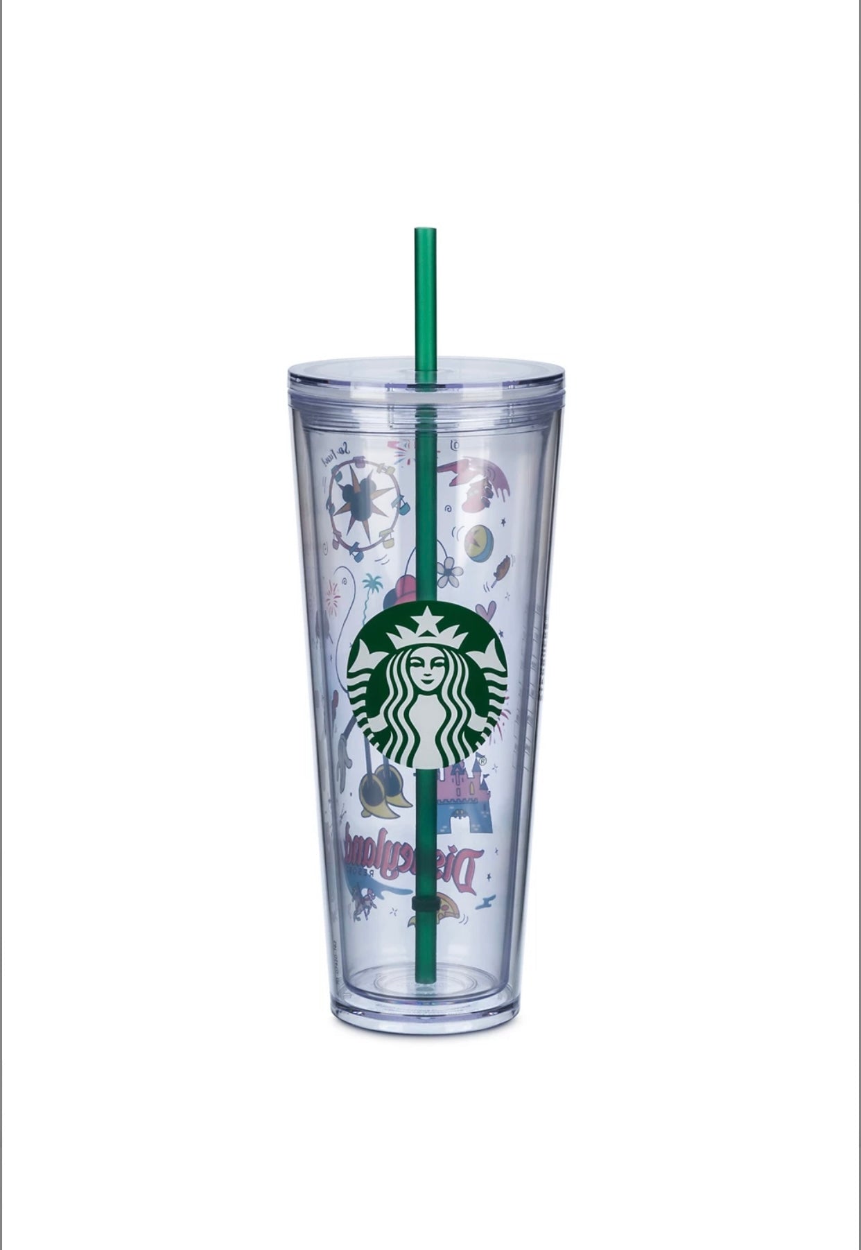 New! Starbucks Disneyland Minnie 710ml