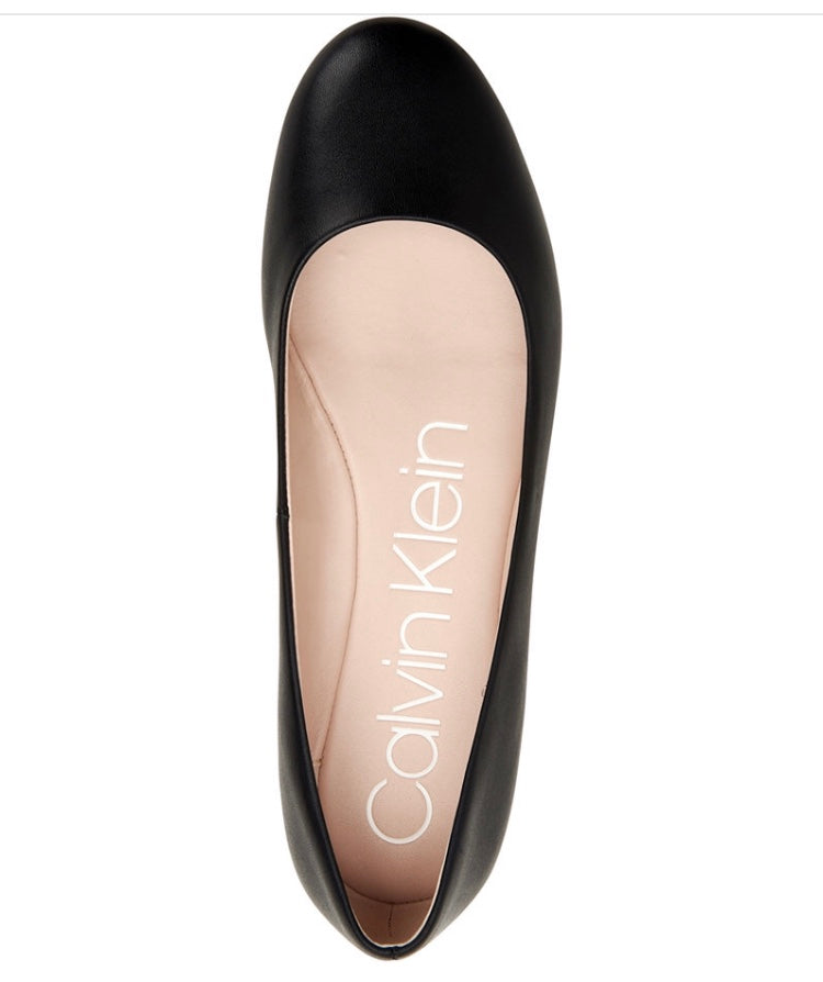 Calvin Klein flats negros