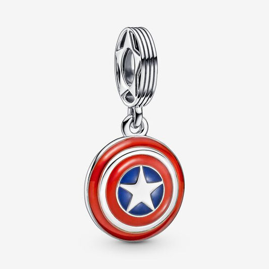 Marvel The Avengers Captain America Shield Dangle Charm