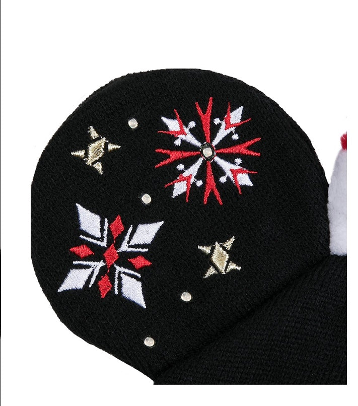 Mickey Mouse Con Luces Holiday Beanie adultos