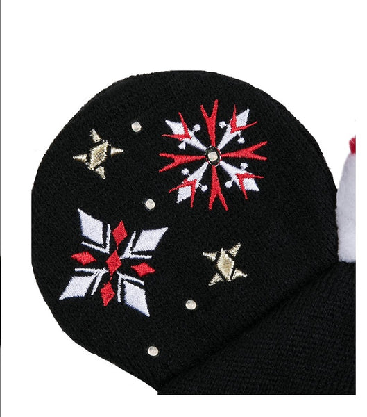 Mickey Mouse Con Luces Holiday Beanie adultos