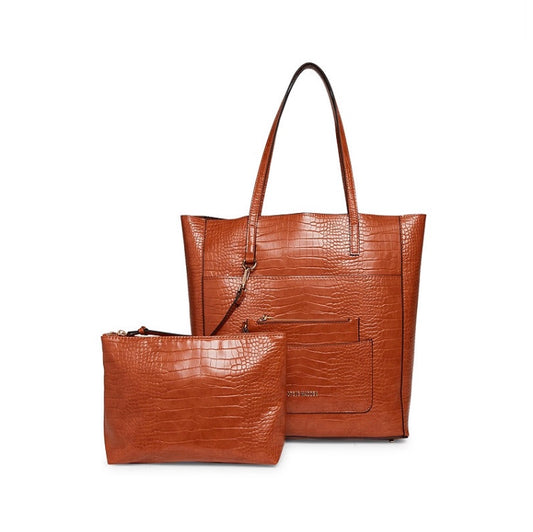 Steve Madden Set Bolso Cocodrilo