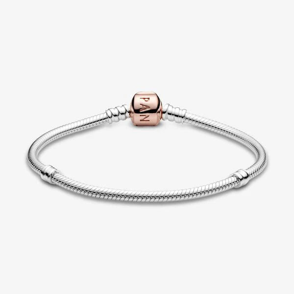 Pulsera Barril Oro Rosa Pandora