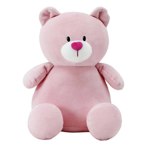 Animal Adventure Squeeze With Love Pink Bear Stuffed Animal