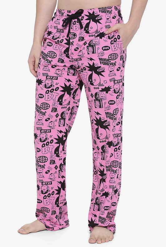 BTS~ Pantalón Pijama