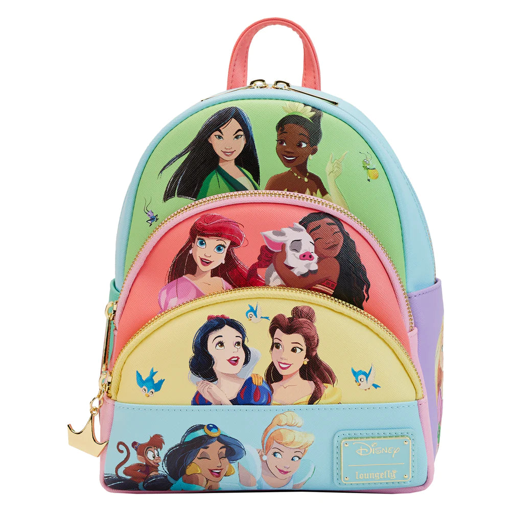 Disney Princess Triple Pocket Mini Backpack