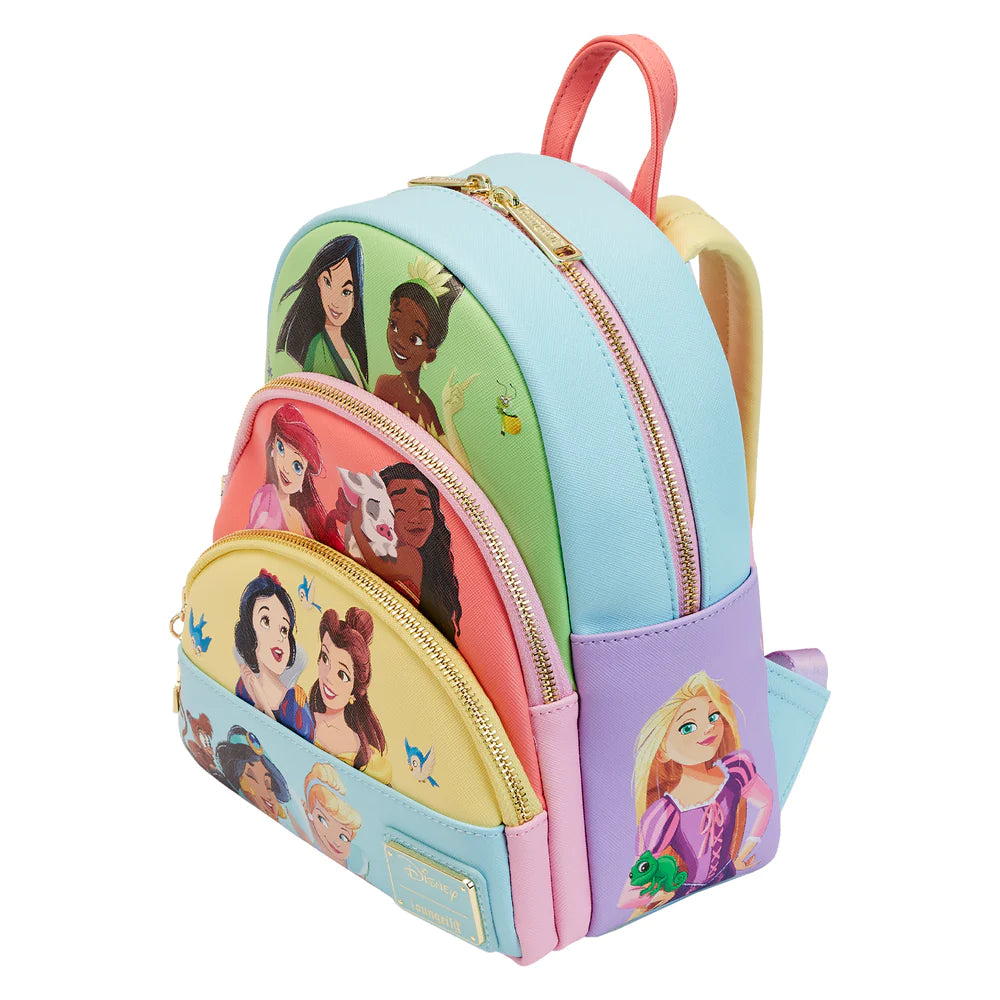 Disney Princess Triple Pocket Mini Backpack