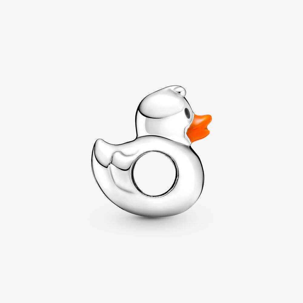 Polished Rubber Duck Charm