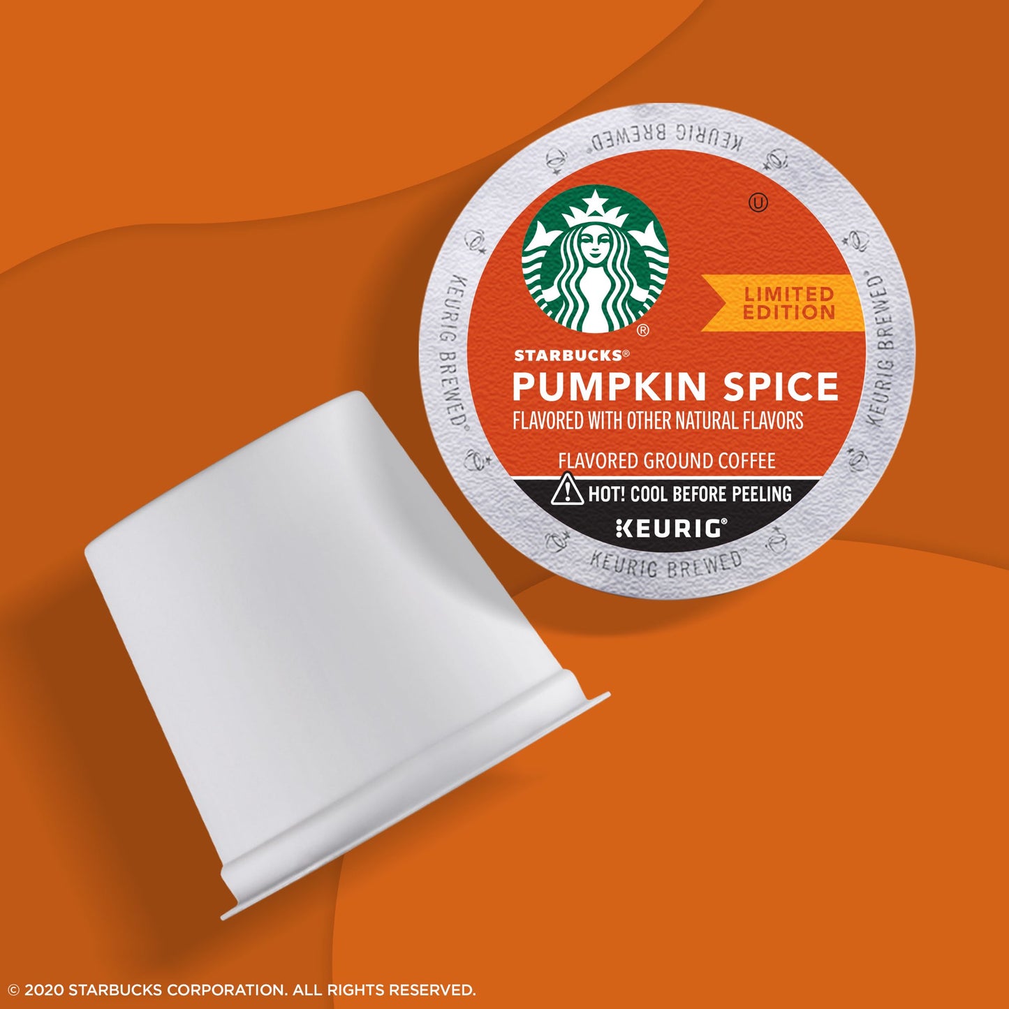 Starbucks K-Cup Coffee Pods - Pumpkin Keurig 32 pods