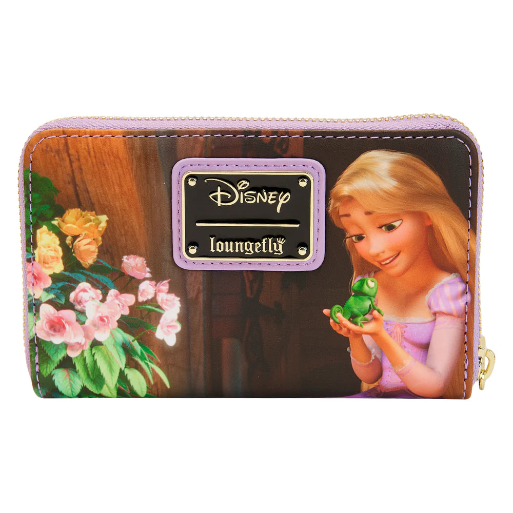 Rapunzel Princess Scene Zip Around Wallet