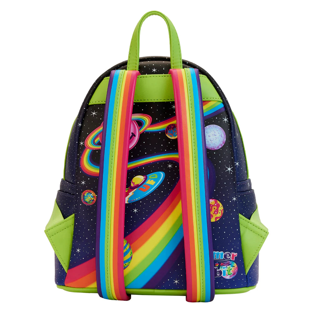 Lisa Frank Cosmic Alien Ride Glow Mini Backpack