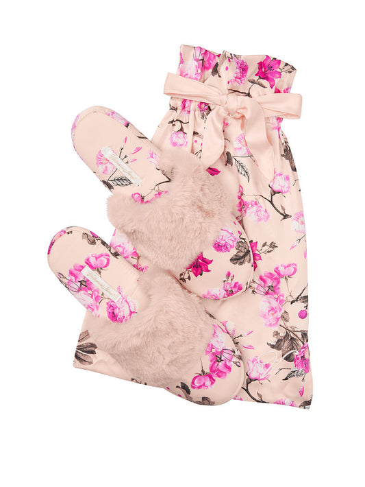 Signature Satin Slipper
