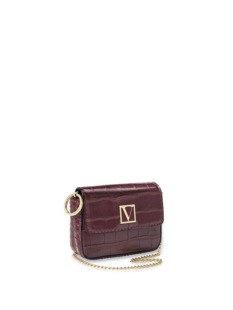 The Victoria Micro Shoulder Bag-Vino