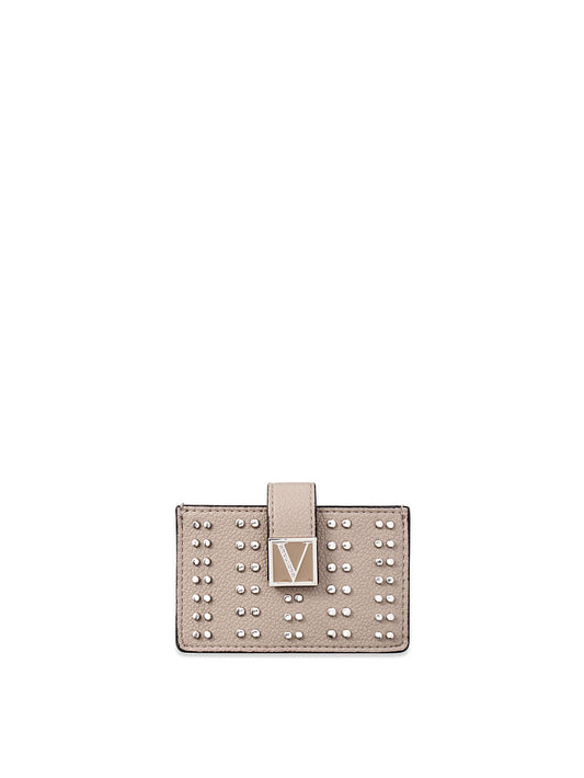 The Victoria Expandable Card Case-Velvet musk