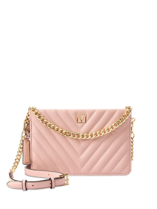 The Victoria Chain Crossbody-Rosa