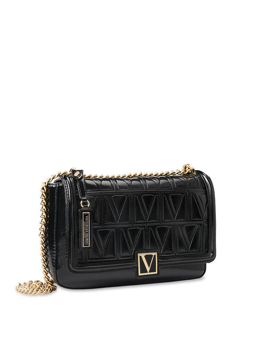 The Victoria Medium Shoulder Bag-Negra