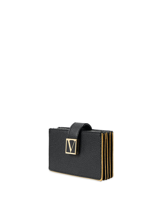 The Victoria Expandable Card Case-Negra
