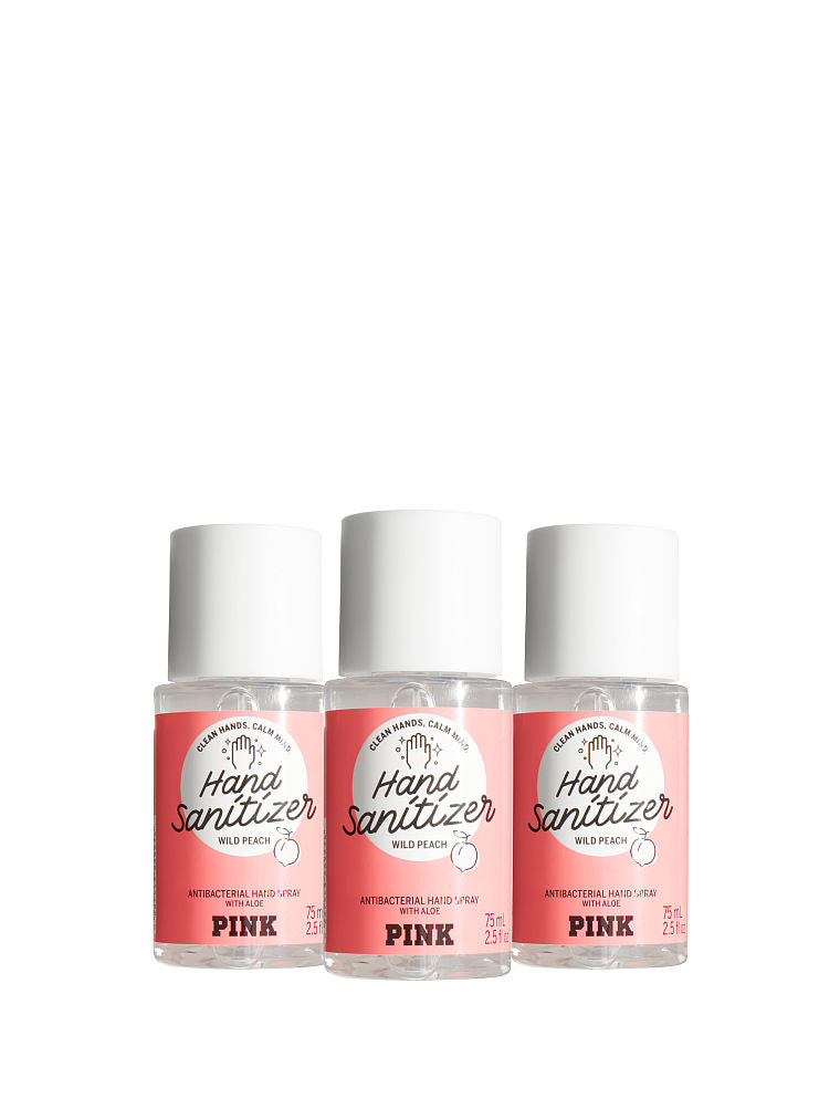 Wild Peach Mini Hand Sanitizer Spray, 3-Pack