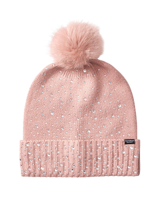 Pom Pom Hat-Rosa