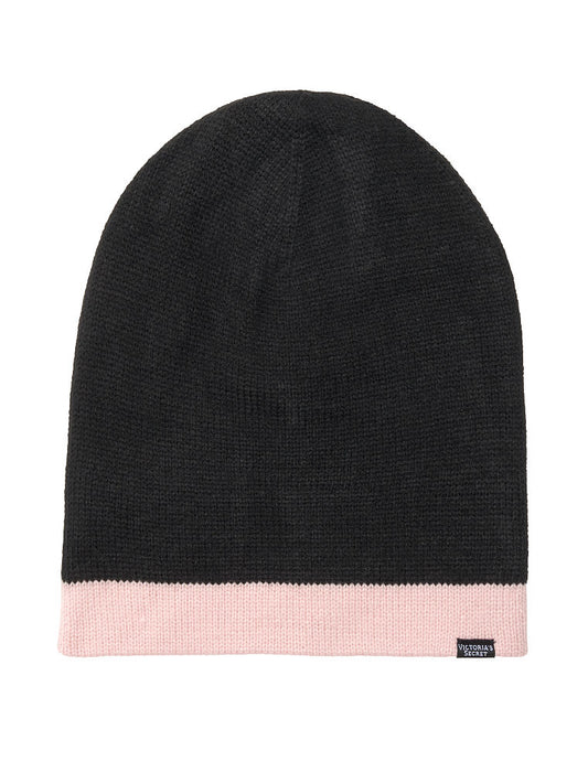 Reversible Hat-Rosa y negro