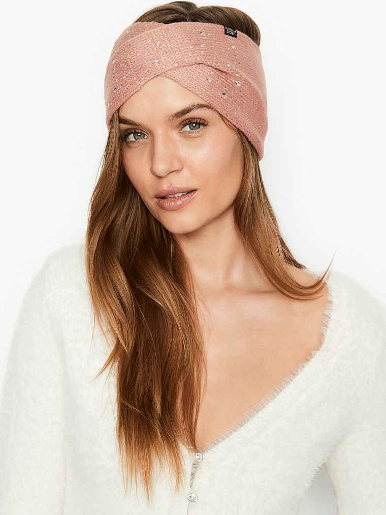 Ear Warmer Headband-Rosa