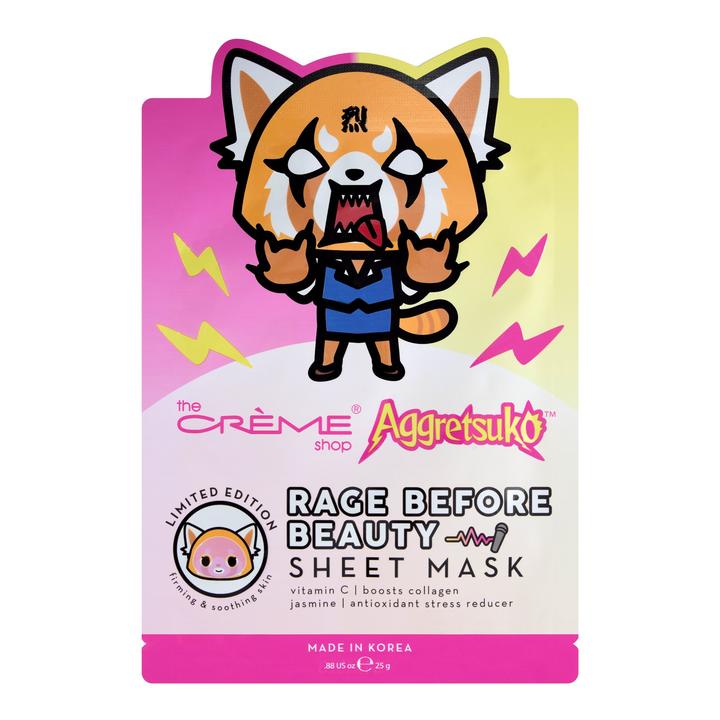 Hello Kitty~ Sheet Mask Aggretsuko