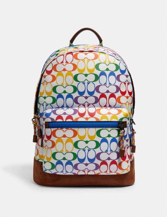 Coach Mochila Arcoíris Rainbow 35 cm x 43 cm