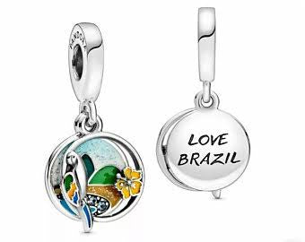 Nuevo! Pandora Exclusivo de Brasil charm ave