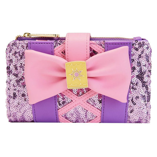 Exclusive - Rapunzel Sequin Glow Flap Wallet