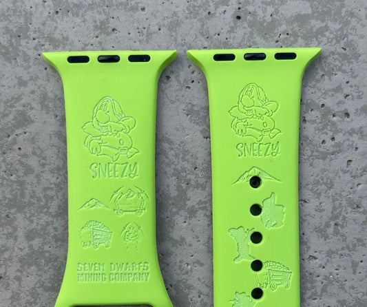 Apple Watch Correa- Los 7 Enanitos B.N~ Estornudo