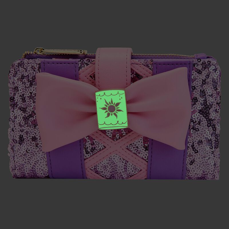 Exclusive - Rapunzel Sequin Glow Flap Wallet