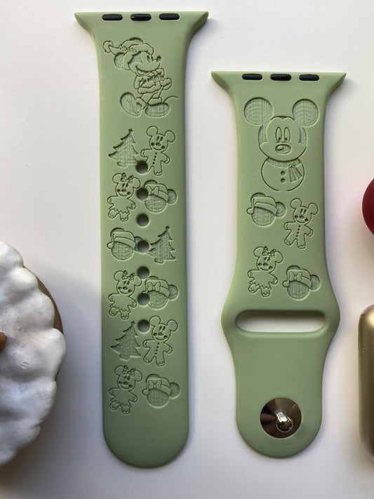 Apple Watch Correa- Navidad Mickey