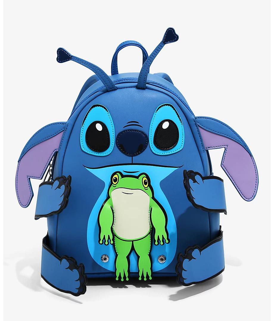 Backpack- Stitch y Rana