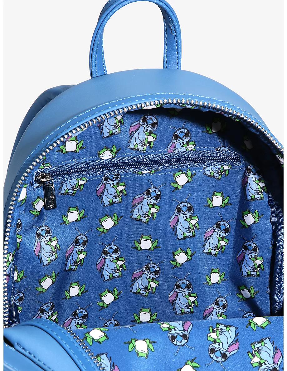 Backpack- Stitch y Rana