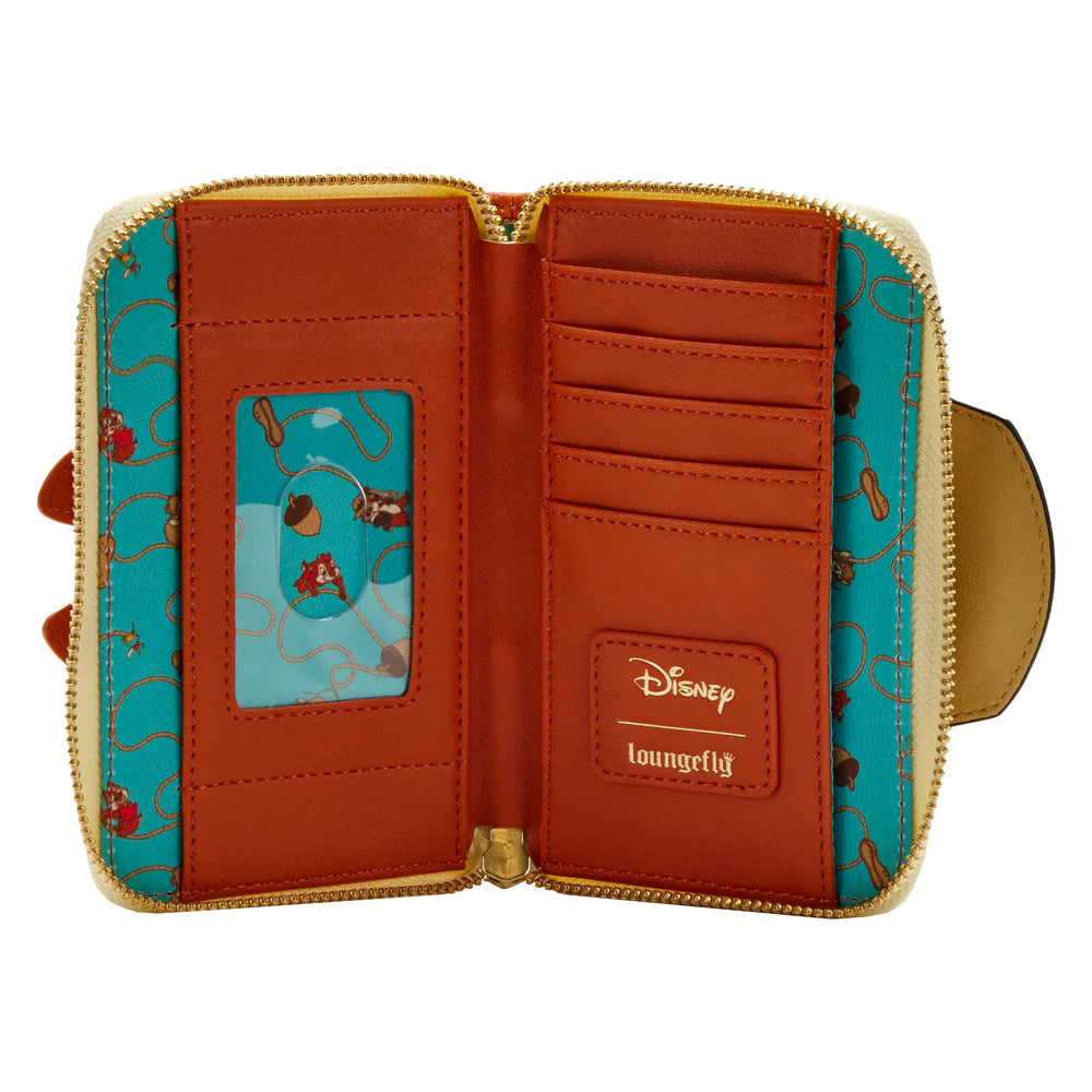 Exclusive - Chip and Dale Cosplay Zip Around Wallet