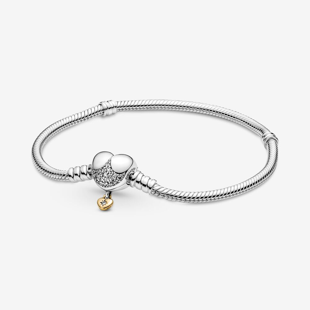 Disney Princess Heart Snake Chain Bracelet